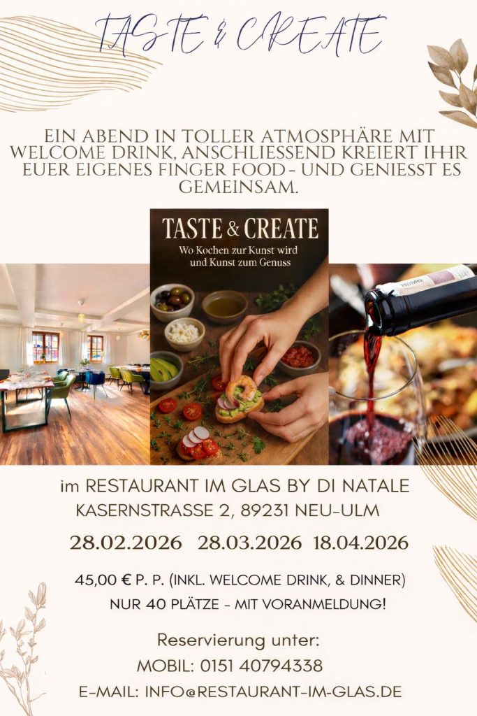 Taste & Create